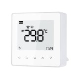 Cumpara ieftin Termostat Wi-Fi Luxion TP608RFW cu receiver pentru centrala termica pe gaz sau electrica, Smart, Programari, Control aplicatie SmartElectro Intelligen
