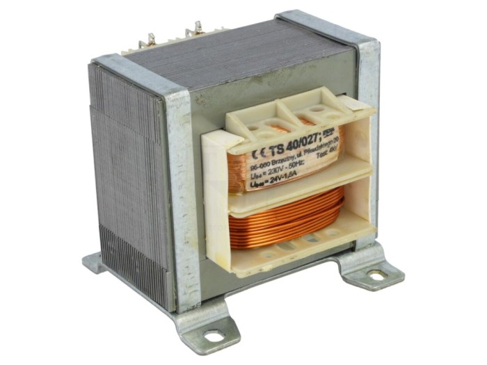 Transformator 40VA 230V la 24V 1.5A