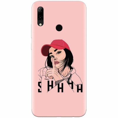 Husa silicon pentru Huawei P Smart 2019, Shhh foto
