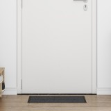 vidaXL Covoraș de intrare Negru, Gri 40 x 60 cm Polipropilenă, PVC