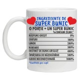 Cana alba personalizata &quot;Ingrediente de super... &quot;, INOVATIX&reg;. 330ml