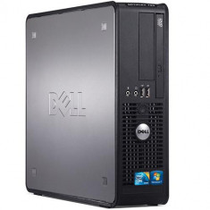 Calculator Dell OptiPlex GX780 SFF, Intel Core2Duo E8400 3.00 GHz, 4GB DDR3, 250GB HDD, DVD-RW, Windows 10 Home Refurbished Preinstalat foto