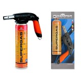Lampa pe gaz Kemper 820AKIT cu aprindere piezo + cartus filetat 330 g