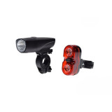 Set far 1 led si stop 2 led-uri pentru biciclete PB Cod:AWR1202