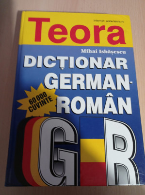 Dictionar german-roman. 60000 cuvinte - Mihai Isbasescu foto