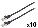 Cablul Patch LANBERG F/UTP 6 litat CCA PVC negru 5m 26AWG Fire: 8