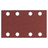 Bosch C430 - Foaie abraziva dreptunghi 80x133 mm 8 gauri granulatie 240 10 buc