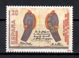 Spania 1989 - Aniversări, 4 serii, 8 poze, MNH, Nestampilat