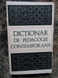 DICTIONAR DE PEDAGOGIE CONTEMPORANA-STEFAN BARSANESCU