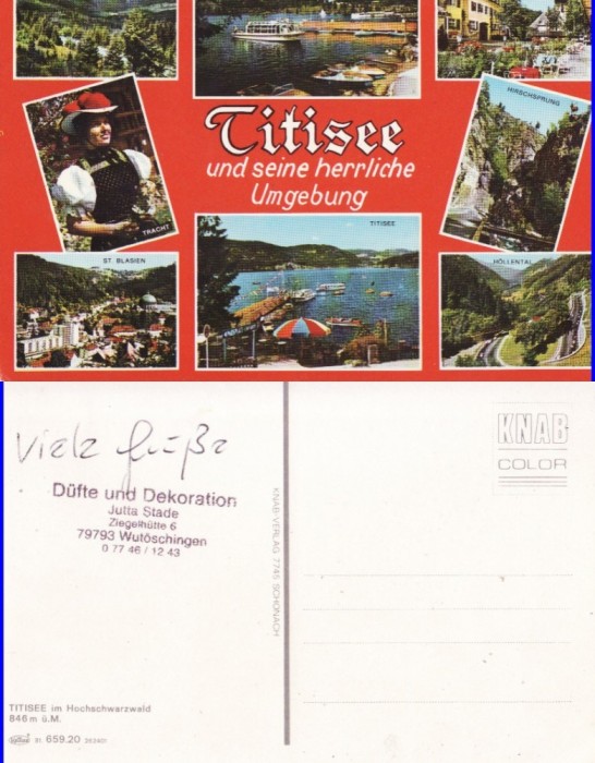 Ilustrata Austria- Titisee