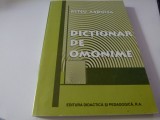 Dictionar de omomine - Abdulea