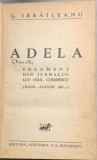 Adela - Garabet Ibraileanu - din biblioteca lui Geo Dumitrescu