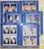 2003 Cucuvele blocuri de 4 LP1610 MNH, Fauna, Nestampilat