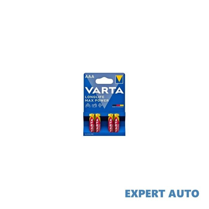Set 4 baterii varta longlife max power aaa r3 1,5v alcalina cod: 4703 Alta marca Alt model #7