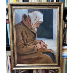 PORTRET BATRANICA , NESEMNAT