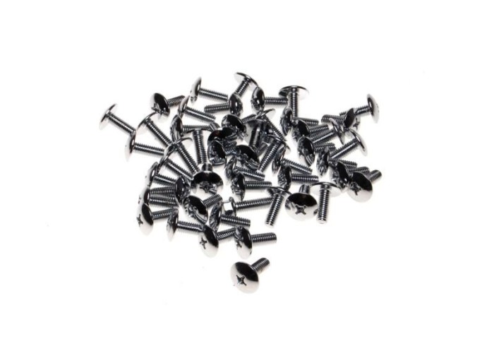 Surub prindere carene nichelat, filet M6x16, culoare crom Cod Produs: MX_NEW AA03051