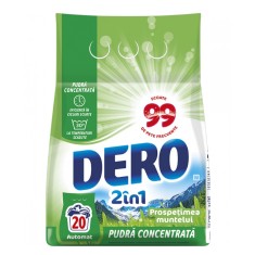 Detergent de rufe pudră automat Roua Muntelui 2&icirc;n1, 20 spălări, 1.5kg