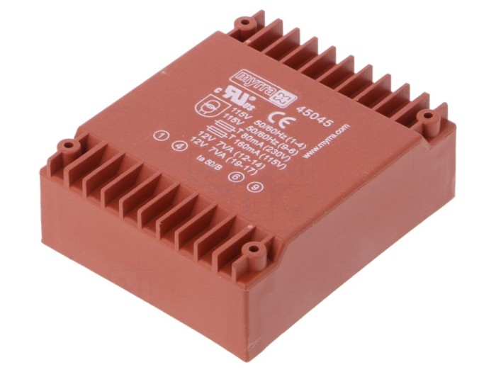 Transformator &icirc;ncapsulat 14VA 12V