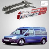 Cumpara ieftin Ștergătoare Ford Tourneo Connect Gen I 2002-2013 | Set Față Flat &ndash; TeamCar&reg;