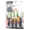 Set cutite 3 piese Bohmann, maner soft touch, curatator legume si ascutitor incluse