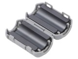 Ferită două piese cablu rotund 35mm 28mm 10mm gri