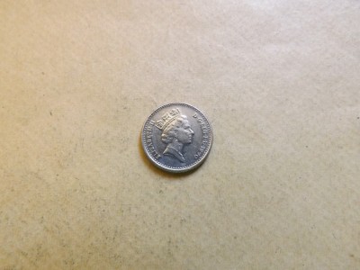 Marea Britanie 5 Pence 1990 - MB 1 foto