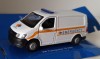 Macheta Volkswagen Transporter T6 Van Emergency 2016 - Welly 1/36 VW, 1:50