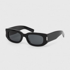 Saint Laurent ochelari de soare culoarea negru, SL 697