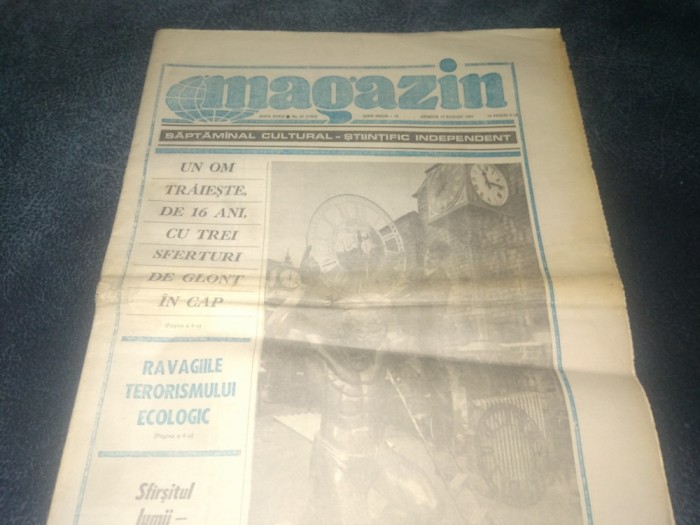 REVISTA MAGAZIN 17 AUGUST 1991