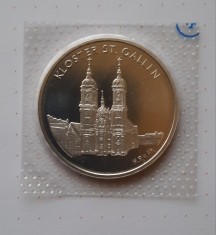 20 Francs &quot;Kloster St. Gallen&quot; 2002, Elvetia - Proof - A 3300