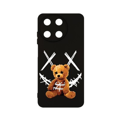 Husa BestCase&amp;reg; Premium Silicon, Compatibila Cu Realme 11 4G, 1.2MM Slim, Teddy foto