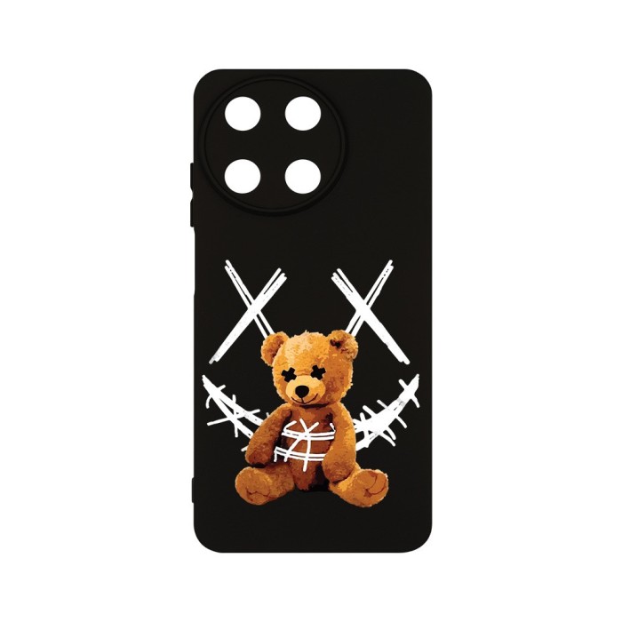Husa BestCase&reg; Premium Silicon, Compatibila Cu Realme 11 4G, 1.2MM Slim, Teddy