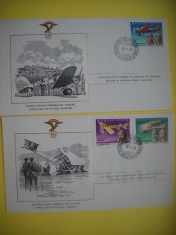 HOPCT PLIC FDC S NR 1017 SET 4 FDC UNGARIA-EUROPA -ISTORIA AVIATIEI -FAI -FEDERATIA AERONAUTICA INTERNATIONALA 1978-AVION / AVIATIE