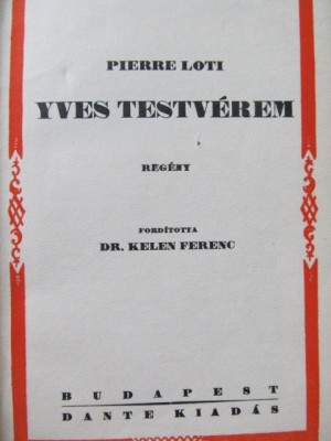Yves testverem - Pierre Loti foto