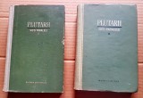 G600-Plutarh- Vieti paralele 2 volume. Vol. 1 1960, Vol 2 1963- N. I. Barbu. Marimi 20/ 13 cm, 524/ 530 pagini. Stare buna.
