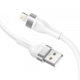 Cablu Date si Incarcare USB-A - Lightning Lito LD02L, 18W, 1.2m, Alb