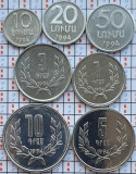 02B25 Armenia set 7 monede 1994 10, 20, 50 luma 1, 3, 5, 10 Dram 1994 aUnc-UNC