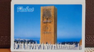 MAROC - RABAT - 10 VEDERI DIN CAPITALA CU MONUMENTELE MAI IMPORTANTE- TIP ALBUM foto