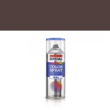 Vopsea spray Soudal universal maro sepia 8014 lucios 400 ml
