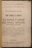 Rara CURS TEORETIC si PRACTIC de SCAMATORIE Magie Artificiala, Prestidigitatie 212 pag Monede Carti de Joc Aparitii Disparitii Obiecte INTERBELICA