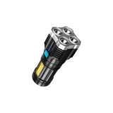 Lanterna LED reincarcabila 240 lm, 3W, cu cablu de incarcare inclus (FST-HY-912)