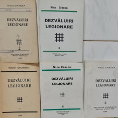 DEZVALUIRI LEGIONARE 5 VOLUME NICU CRACEA MISCAREA LEGIONARA LEGIONAR 1067 PAG