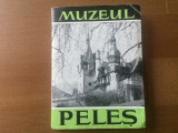 Muzeul peles sinaia 10 vederi pliant mic reclama turism RPR fotografii alb negru, Alb-Negru, Romania de la 1950, Arta