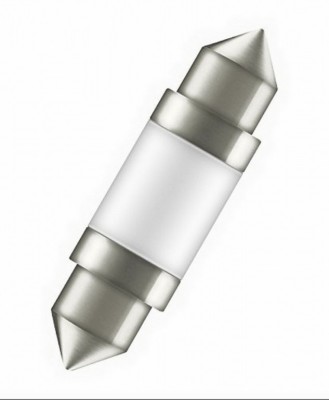 Bec OSRAM lumina calda, Iluminare habitaclu centru, fata, spate 36mm (6418 Form) 4000K (M1) Performance AutoTuning foto