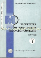 Facultatea De Management Financiar-Contabil. Sinteze. Anul I - E. Ghiorghita foto