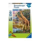 Cumpara ieftin Puzzle Girafe in africa, 150 piese