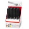 Set marker permanent Strend Pro Permanent, 12 buc, grosime 4.5mm, negru