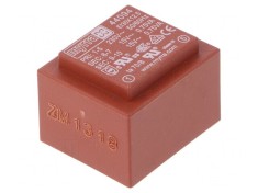 Transformator &icirc;ncapsulat 15V 50mA PCB 1,5VA 230VAC
