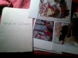 B1s/3.. Mapa - Album cu 9 Planse - Reproduceri color Henri H.Catargi 19,5x13cm , text Dan Haulica