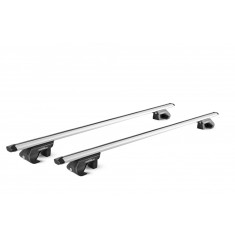 Bare transversale GV Trax Aluminiu pentru VOLKSWAGEN Tiguan Suv 2016-2024, cu prindere pe bare longitudinale